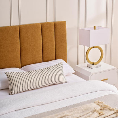 Soho 195x140cm King Bedhead - Mustard