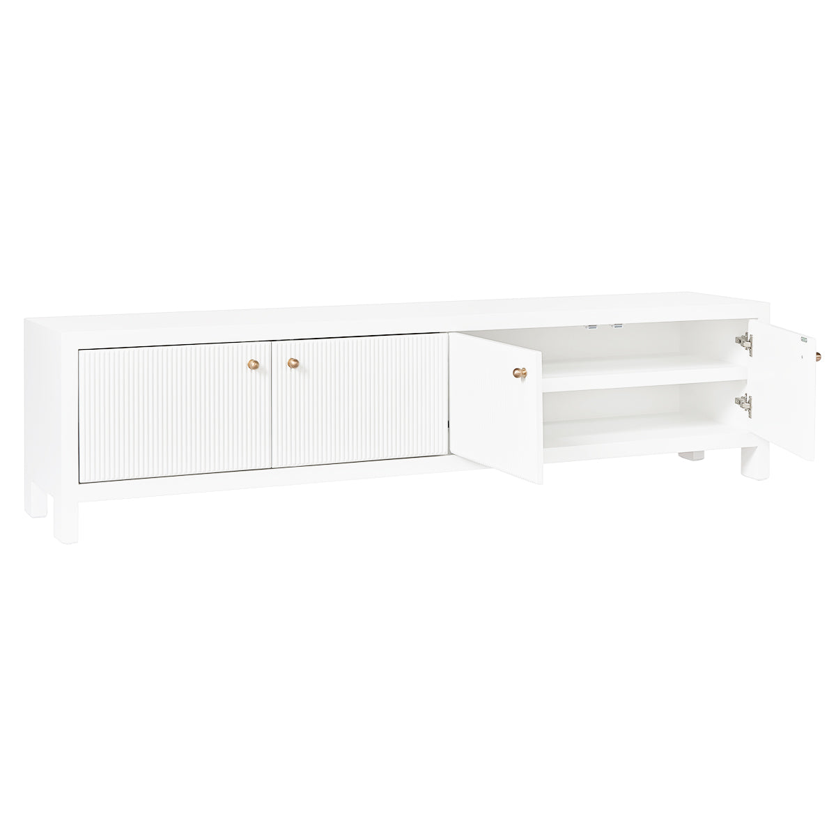 Ariana 200cm Entertainment Unit - Large White