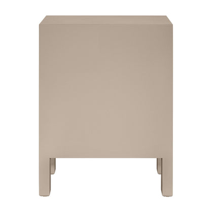 Ariana 50x65cm Bedside Table - Beige