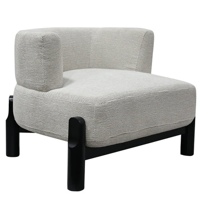 Richmond Occasional Chair - White Chenille