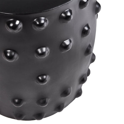 Otto Concrete Stool - Black – view 5