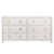 Astley 6 Drawer Upholstered Chest - Natural