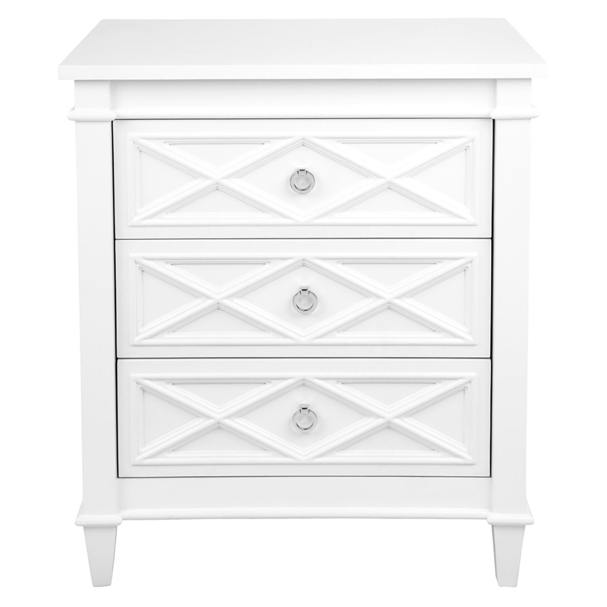 Plantation 71x83cm Bedside Table