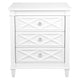 Plantation Bedside Table -  Large White