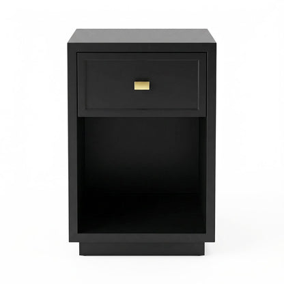 Logan Bedside Table - Petite Black