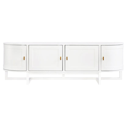 Theodore Entertainment Unit - White  ** Offline pending re-order