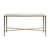 Heston Marble Console Table - Medium Brass