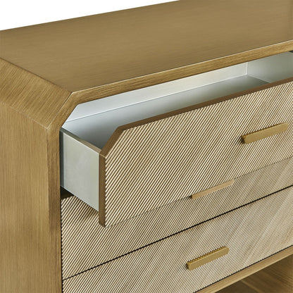 Anderson 6 Drawer Chest - Antique Gold