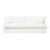 Hayman 3 Seater Slip Cover Sofa - White Linen