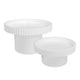 Blythe Footed Bowl - Small White.