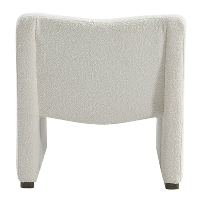 Beau Occasional Chair - White Boucle