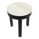 Oliver Marble Side Table - Large Black