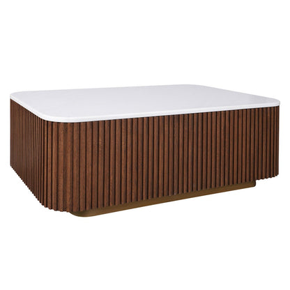 Mason Rectangle Coffee Table - Walnut
