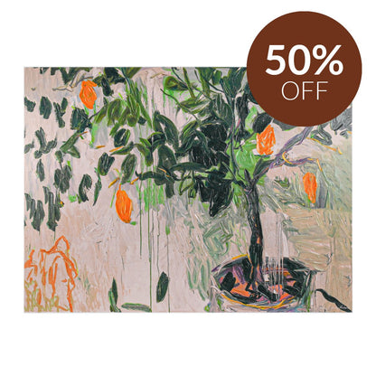 Lemon Tree Enhanced Canvas Print