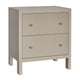 Ariana Bedside Table - Large Beige