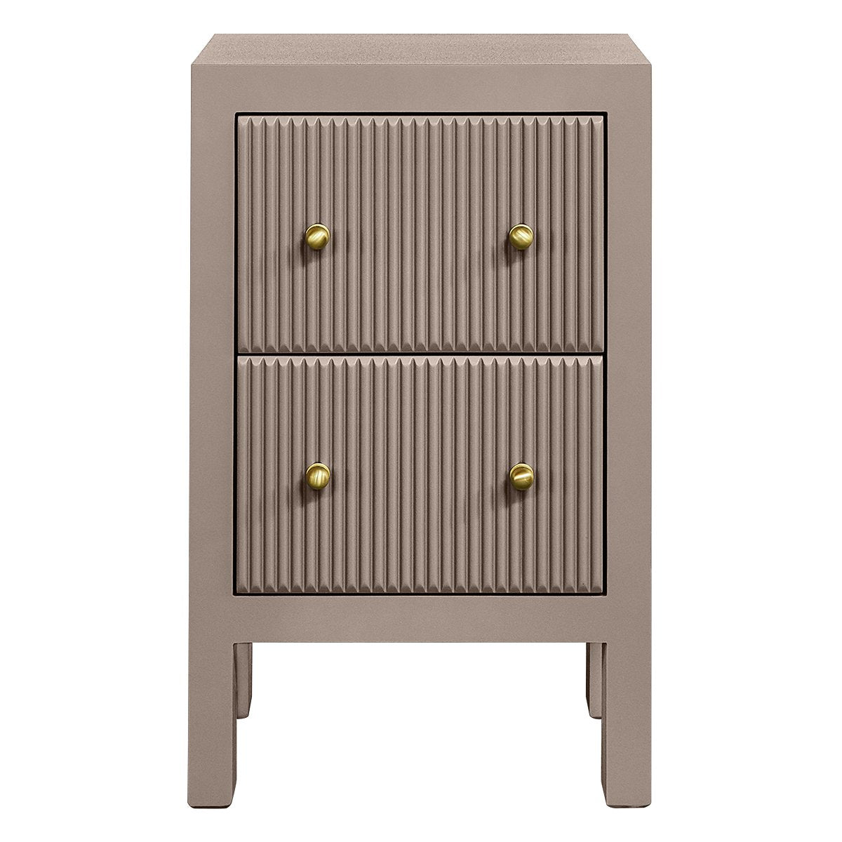 Ariana Bedside Table - Petite Taupe