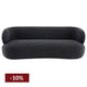 Greenwich 3 Seater Sofa - Black Onyx Boucle