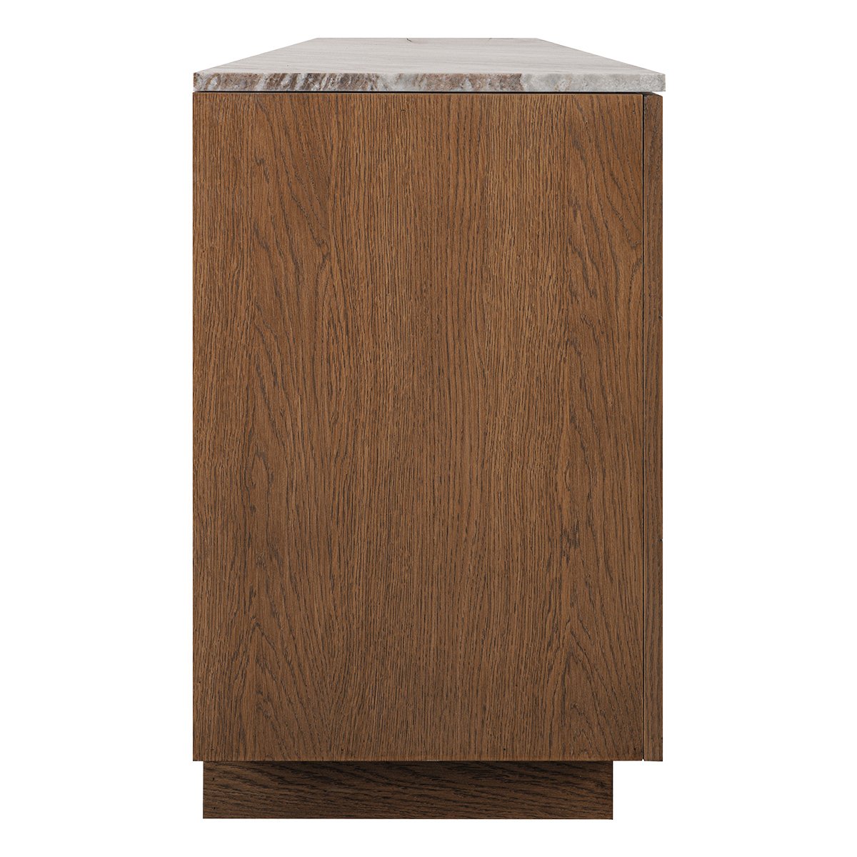 Benedict Walnut Buffet - River Brown Marble