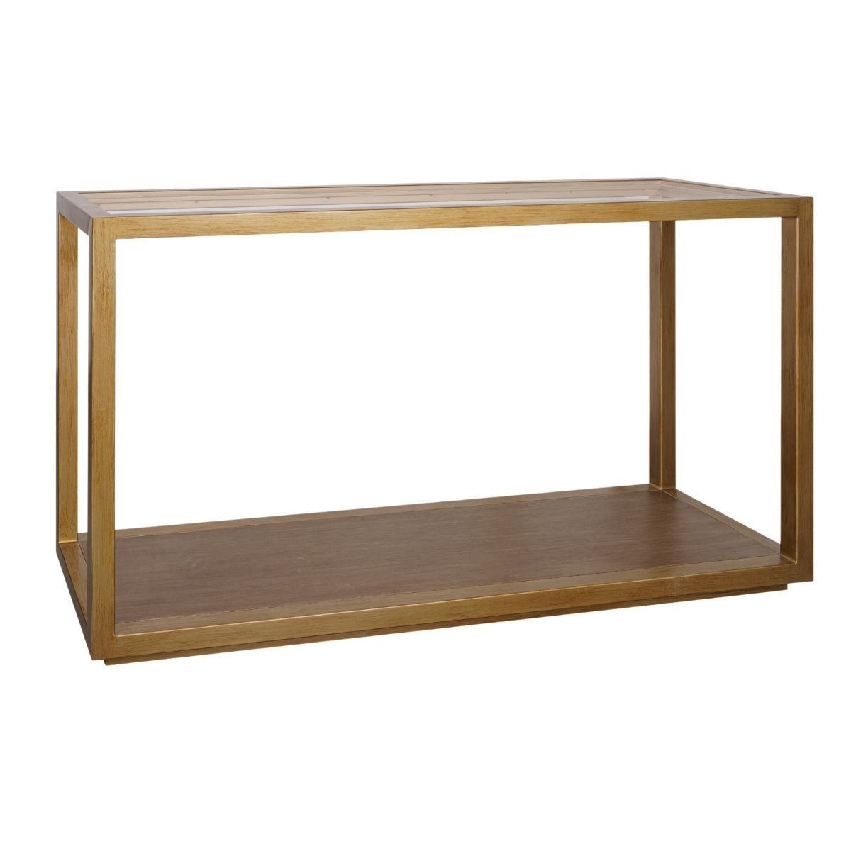Sadie 140cm Console Table - Antique Gold