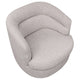 Holly Swivel Arm Chair - Warm Grey