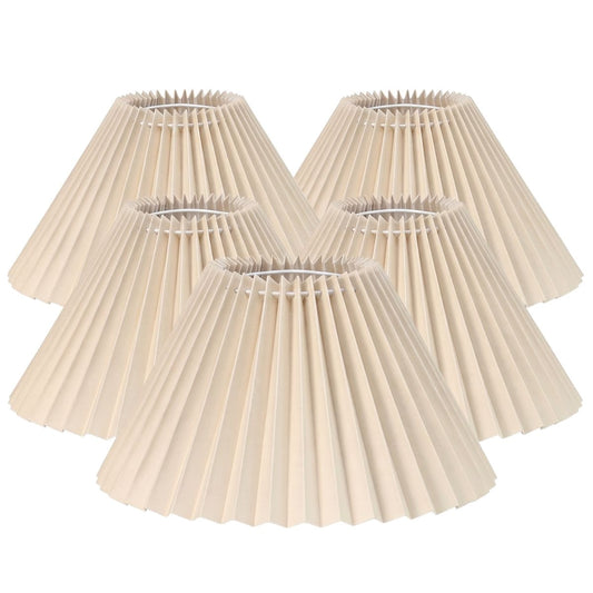 Anya Pleated Empire Shade - Medium Off White  - Bulk Buy Qty 5