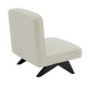 Martyn Slipper Chair - White Boucle