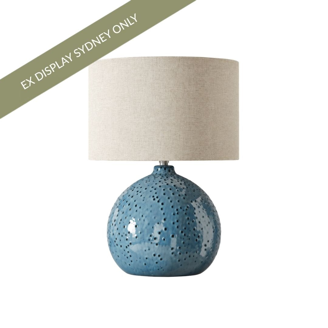 Godard Table Lamp - Teal Blue - OUTLET NSW