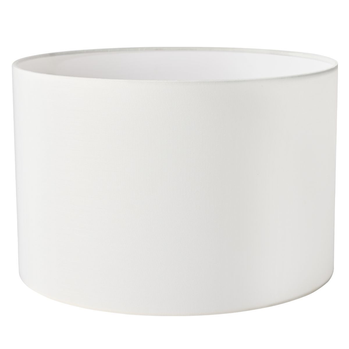 Essex Table Drum Shade - White Linen