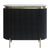 Demarco 3 Drawer Chest - Black