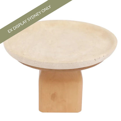 Edith Footed Bowl - Large Natural - OUTLET NSW