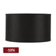 Left Bank Drum Shade - Black