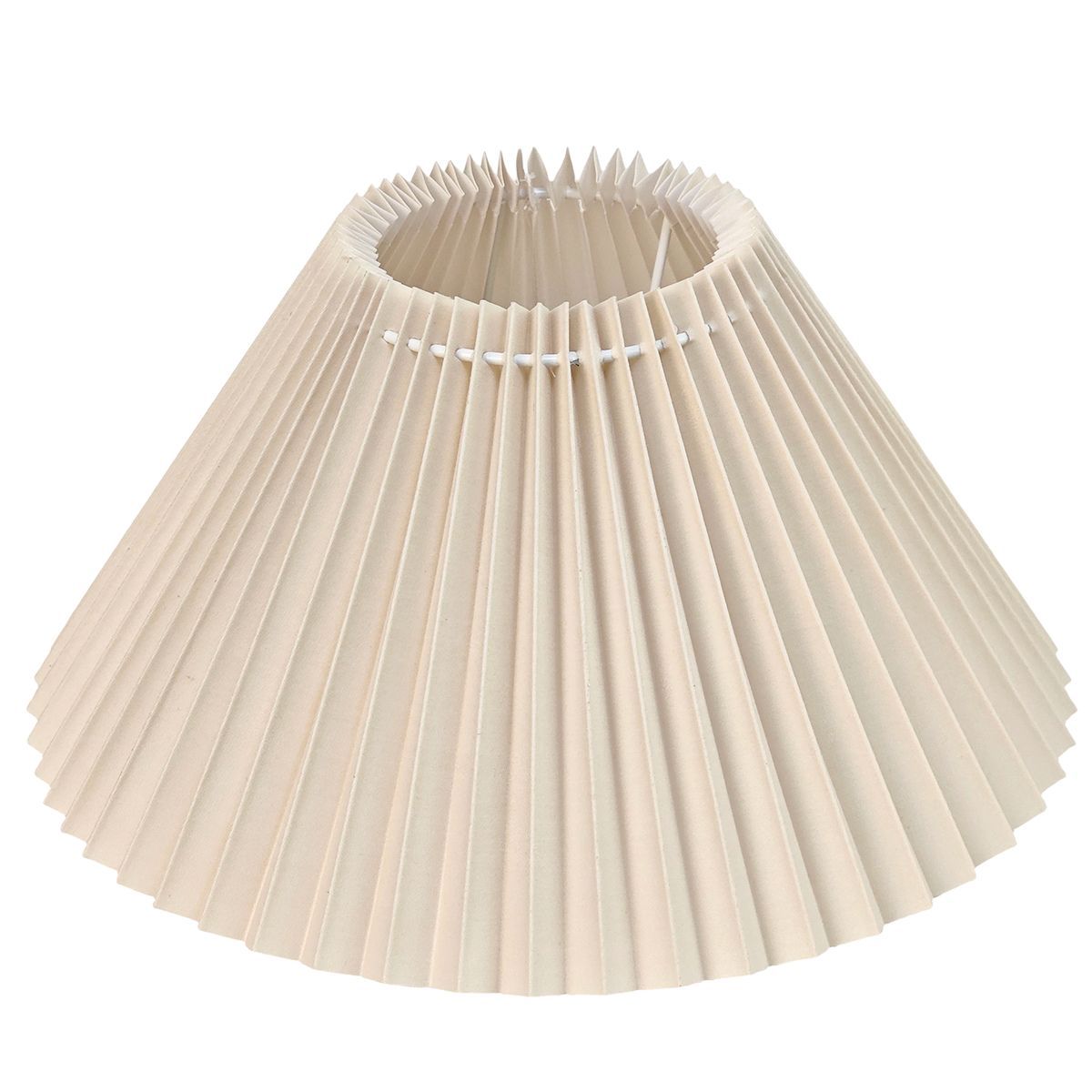 Anya Pleated Empire Shade - Medium Off White
