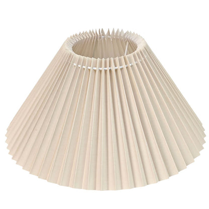 Anya Pleated Empire Shade - Medium Off White