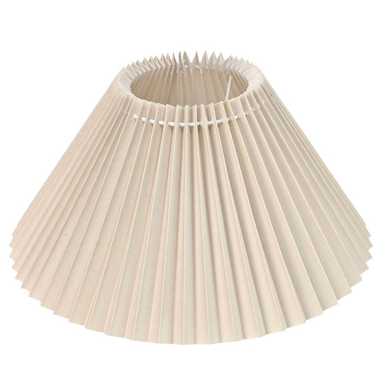 Anya Pleated Empire Shade - Medium Off White