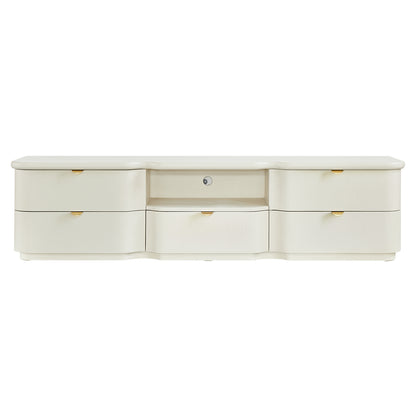 Lina 200cm Entertainment Unit - Ivory