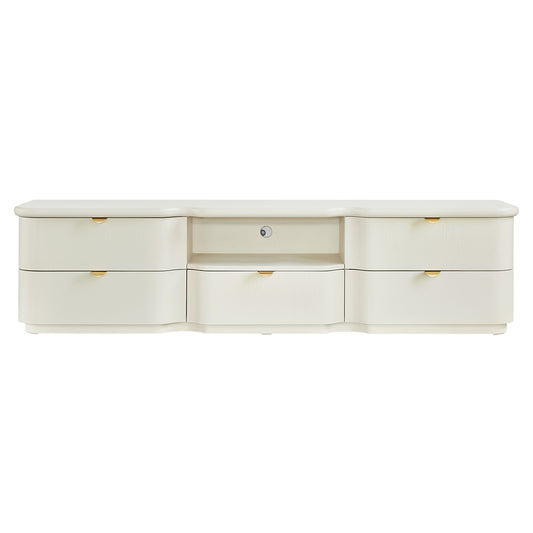 Lina 200cm Entertainment Unit - Ivory