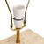 Dominique Travertine Table Lamp