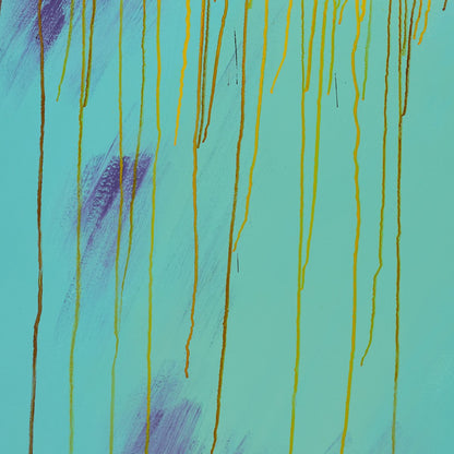 In Between The Lines Oil On Canvas