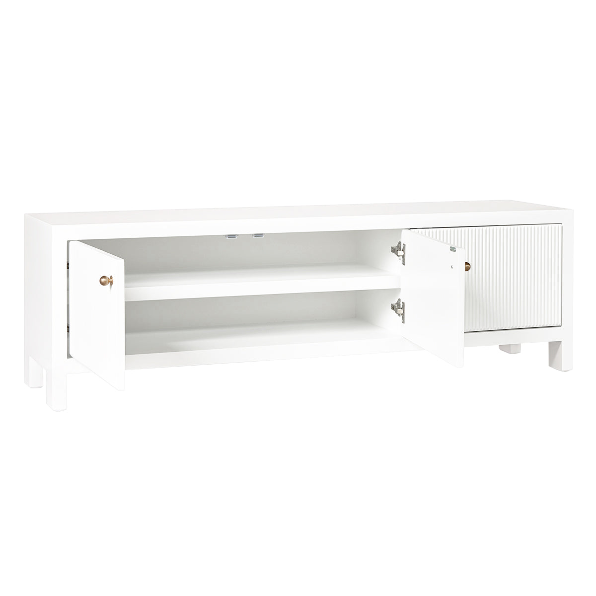 Ariana 160cm Entertainment Unit - Small White