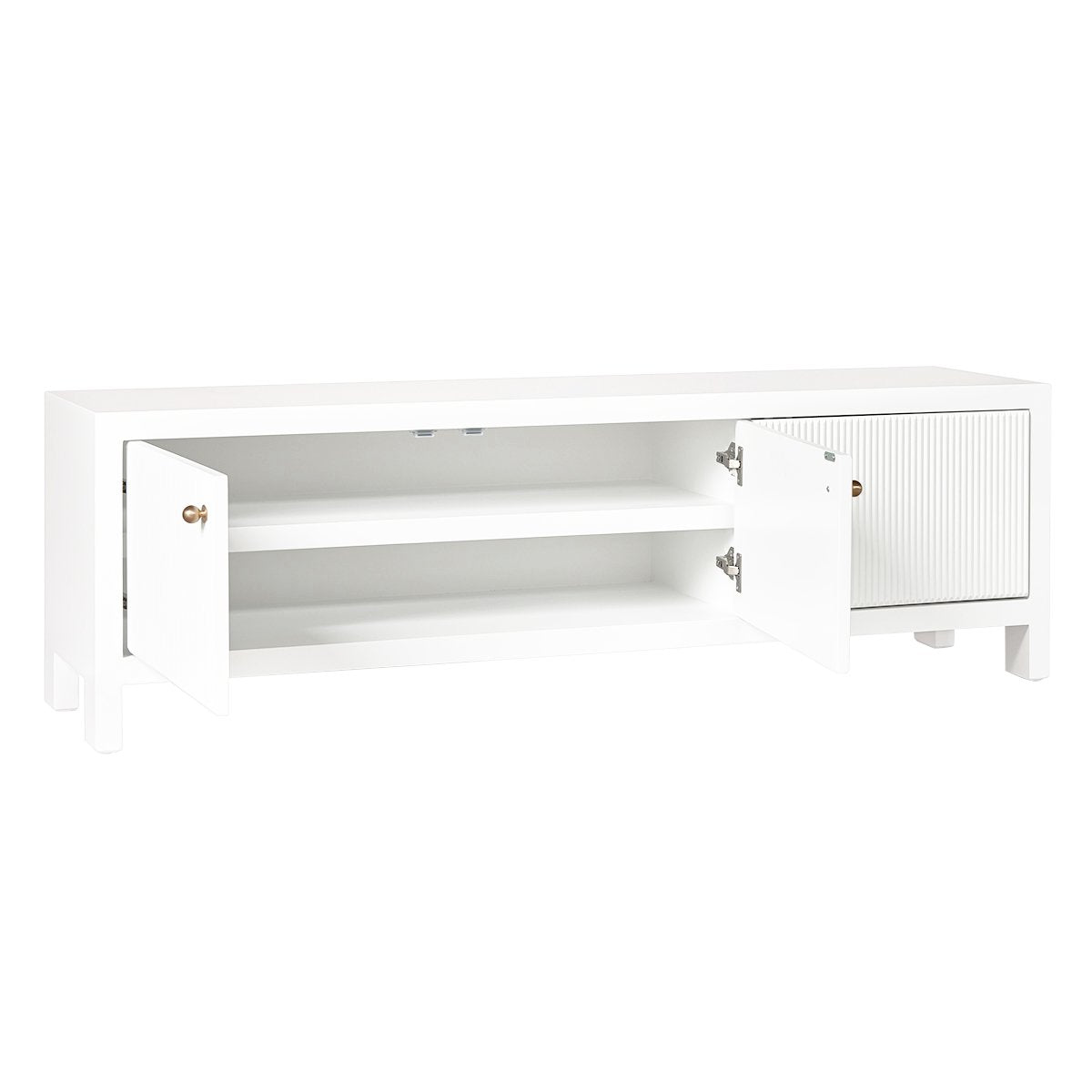 Ariana 160cm Entertainment Unit - Small White