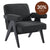 Ambrose Arm Chair - Black Onyx Boucle
