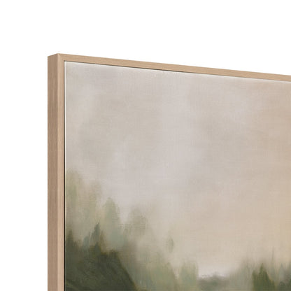 Green Meadows 100x100cm Canvas Painting