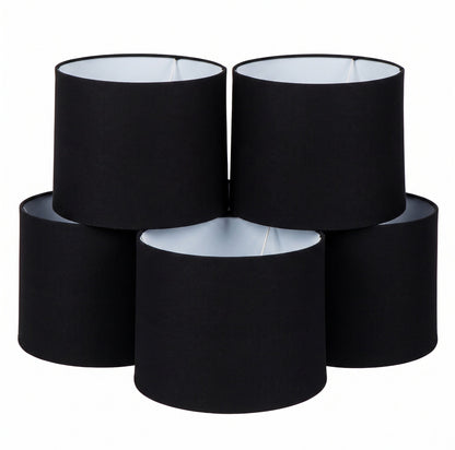 Capella Tapered Shade - Tall Black - Bulk Buy Qty 5
