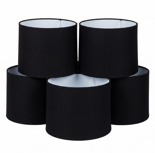 Capella Tapered Shade - Tall Black - Bulk Buy Qty 5