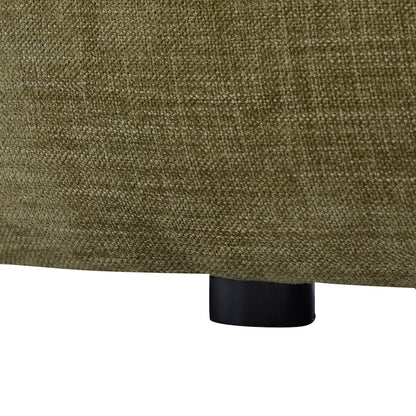 Greenwich Modular 3 Seater Sofa w Left Chaise - Sage Chenille