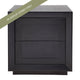 Balmain Tall Bedside Table - Black