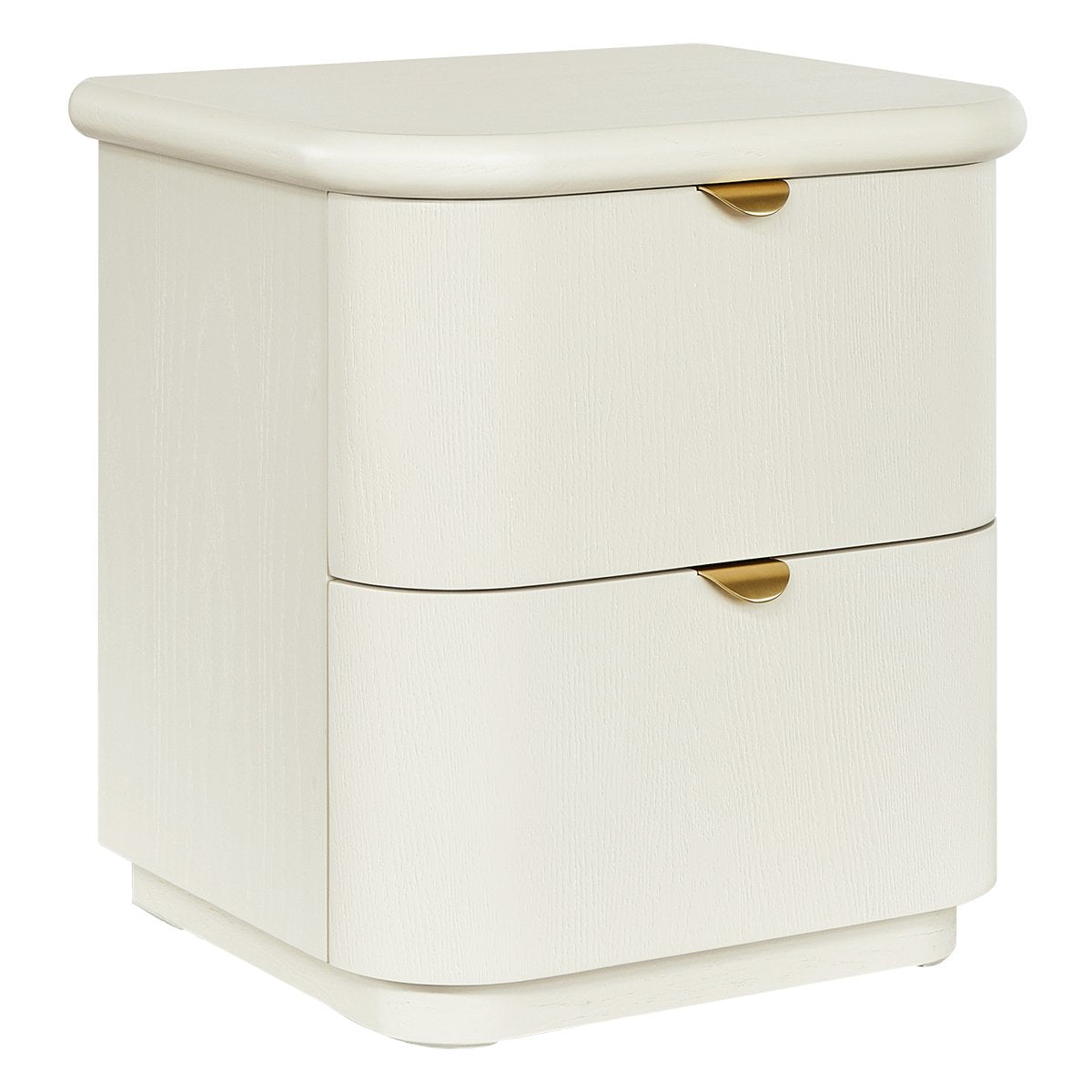 Lina 50x55cm Bedside Table - Ivory