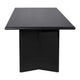 Montauk Dining Table - 2.4m Black