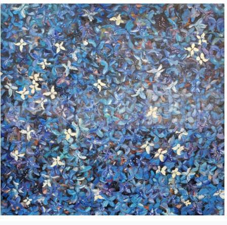 Butterflies Oil On Canvas Painting - OUTLET NSW