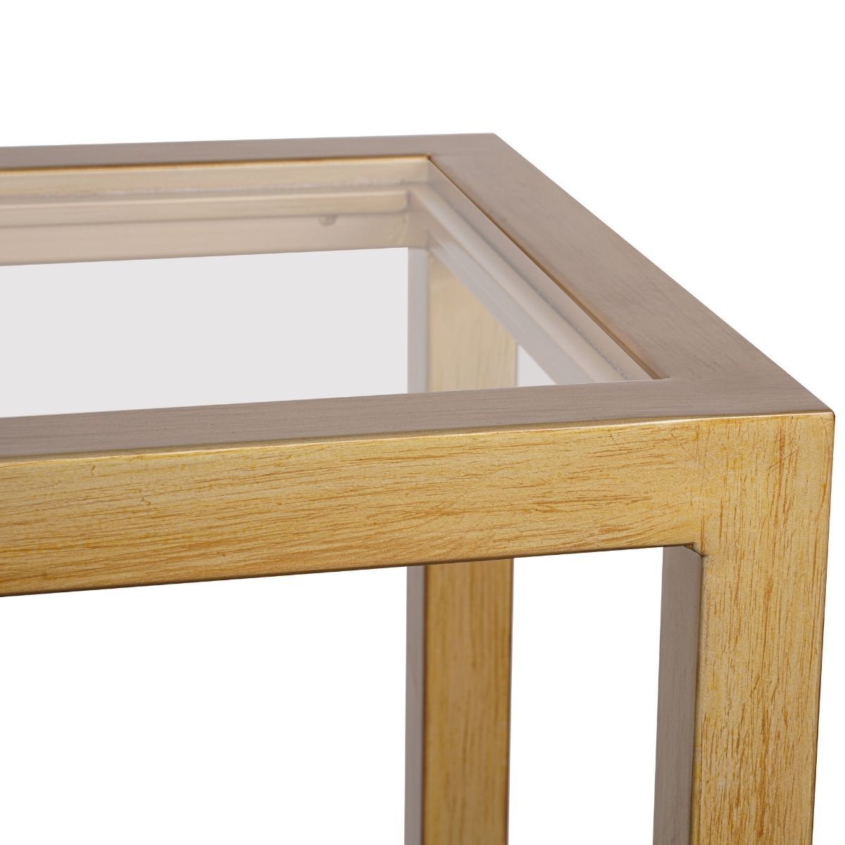 Sadie 140cm Console Table - Antique Gold